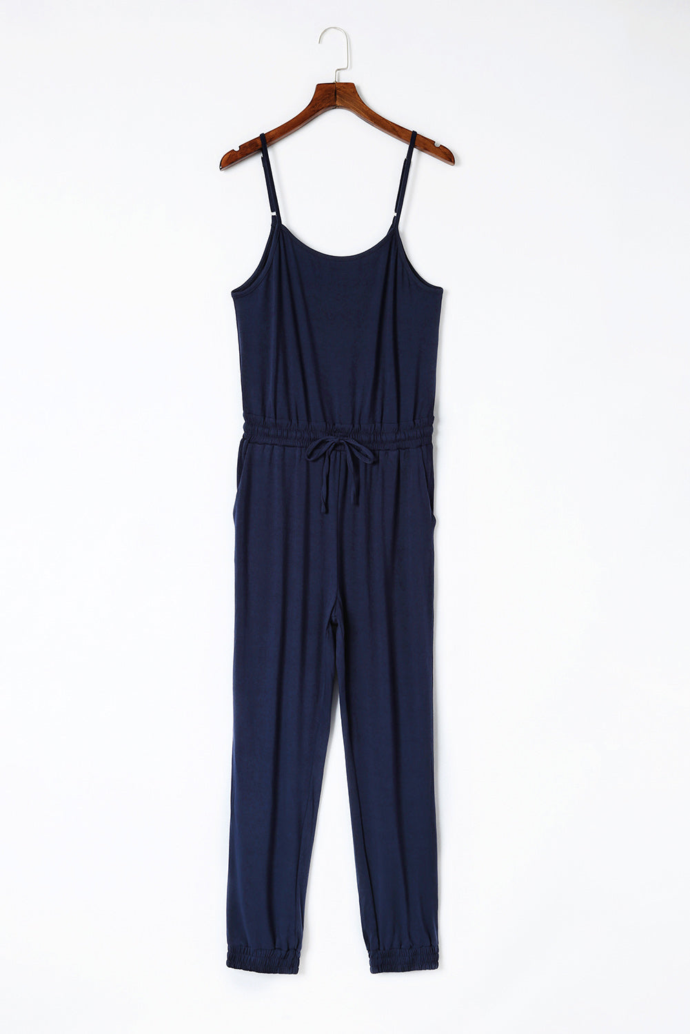 Jumpsuit Spaghetti Strap Jumpsuit with Pockets