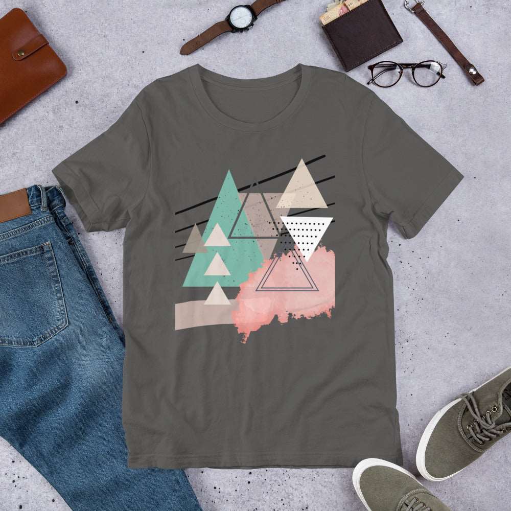 Geometric Colors Graphic t-shirt