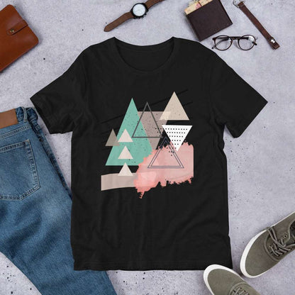 Geometric Colors Graphic t-shirt