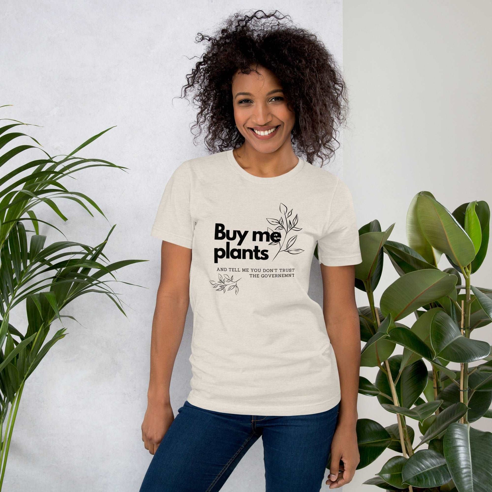 A BM TEE Buy Me Plants Graphic t-shirt