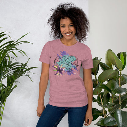BM TEE Elephant Abstract Graphic T-Shirt