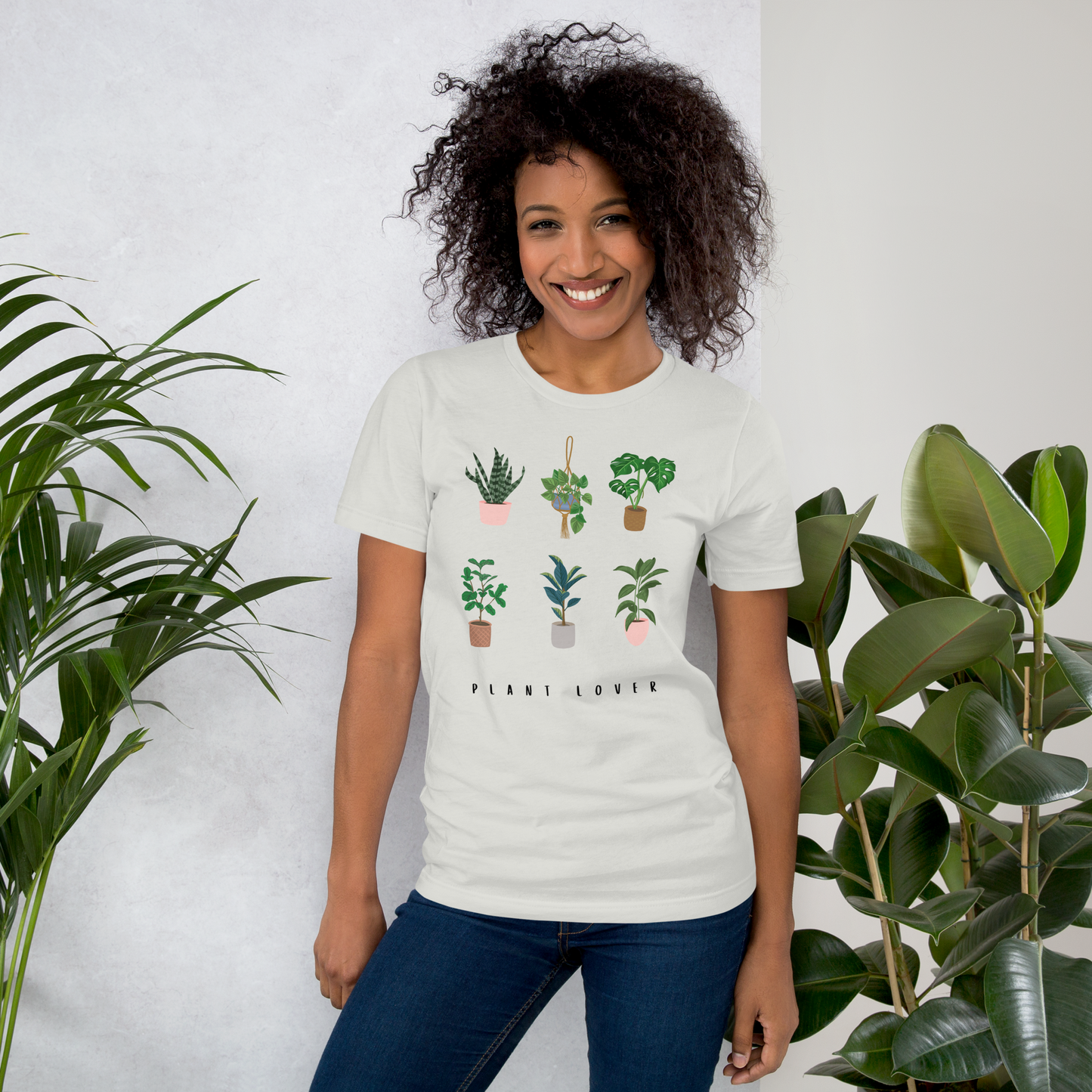 BM TEE A Plant Lover Graphic Tee Shirt