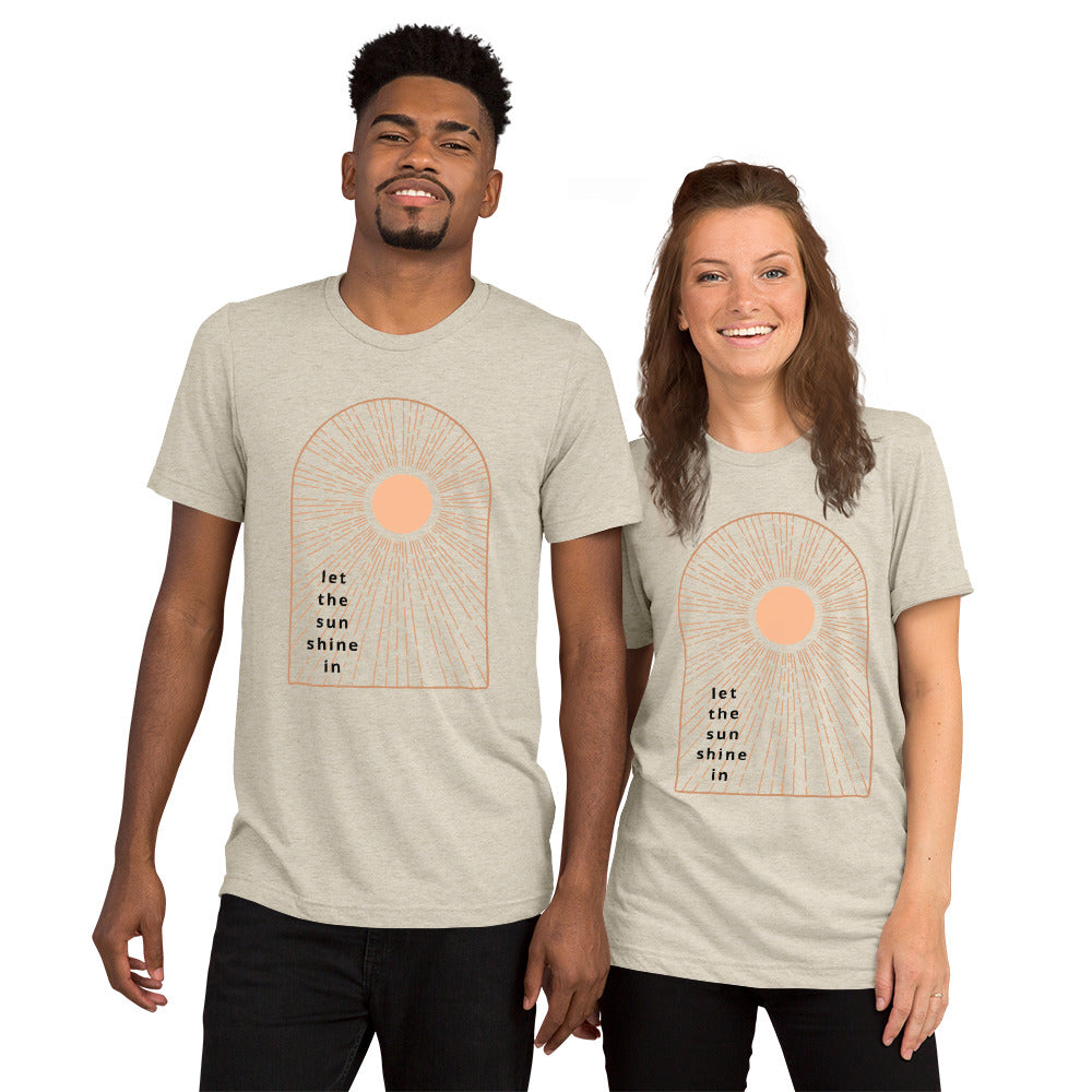 Unisex Let the Sunshine Unisex Graphic t-shirt