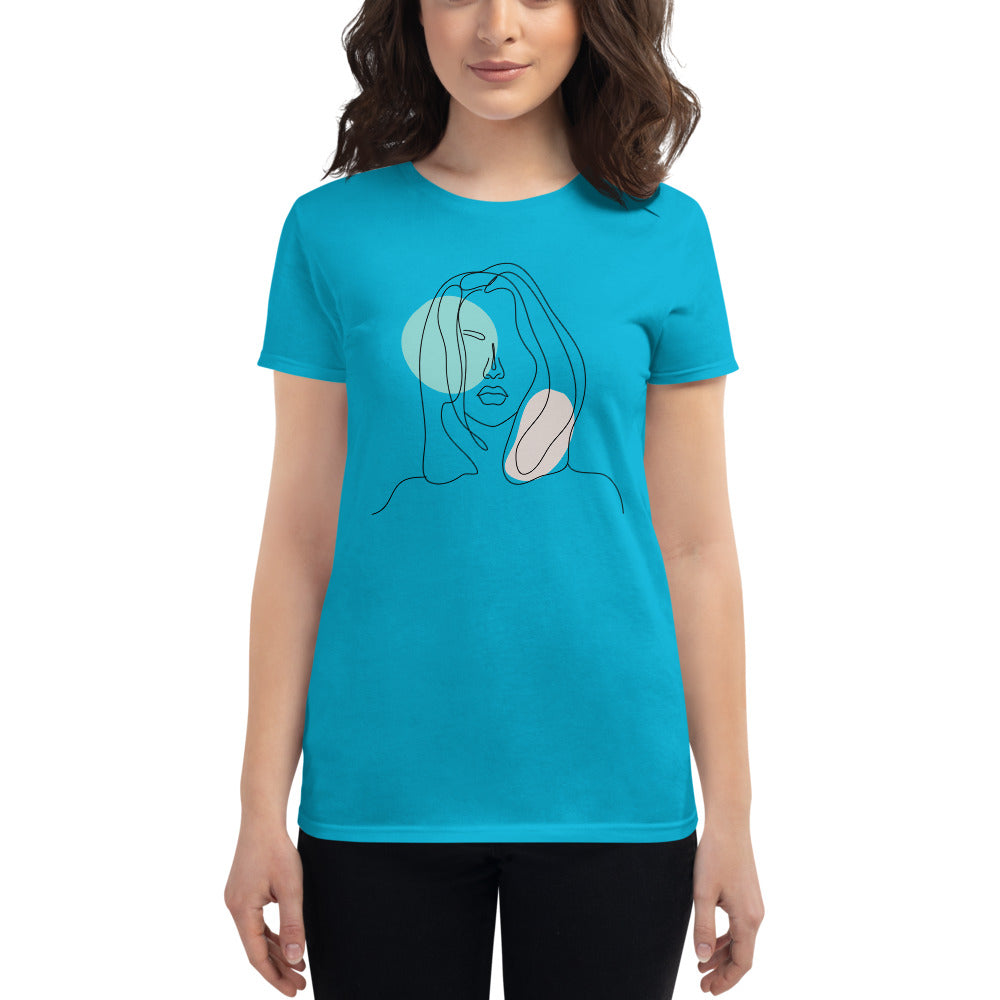 Fall Women's Abstract Graphic t-shirt