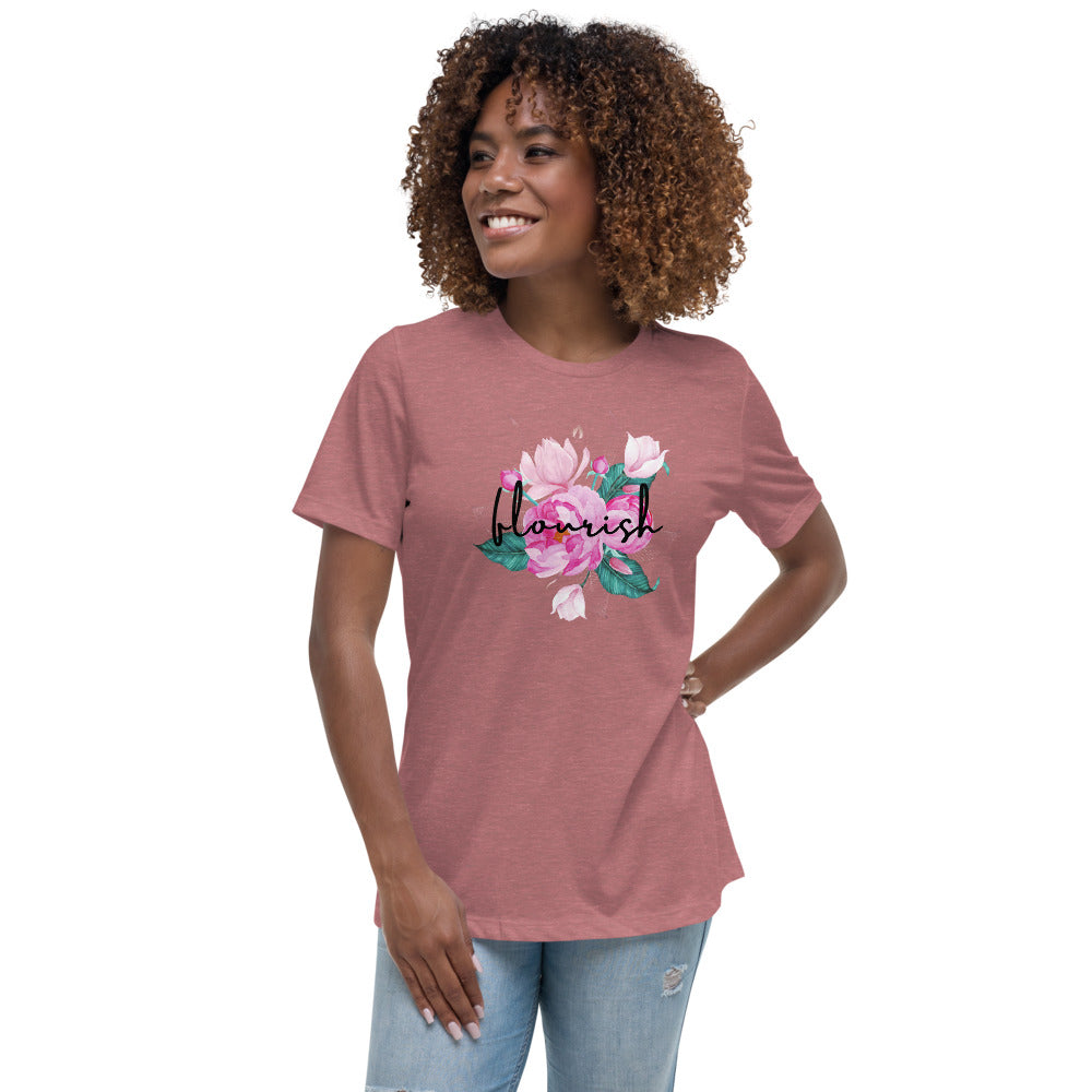 BM TEE Flourish Women's Relaxed T-Shirt