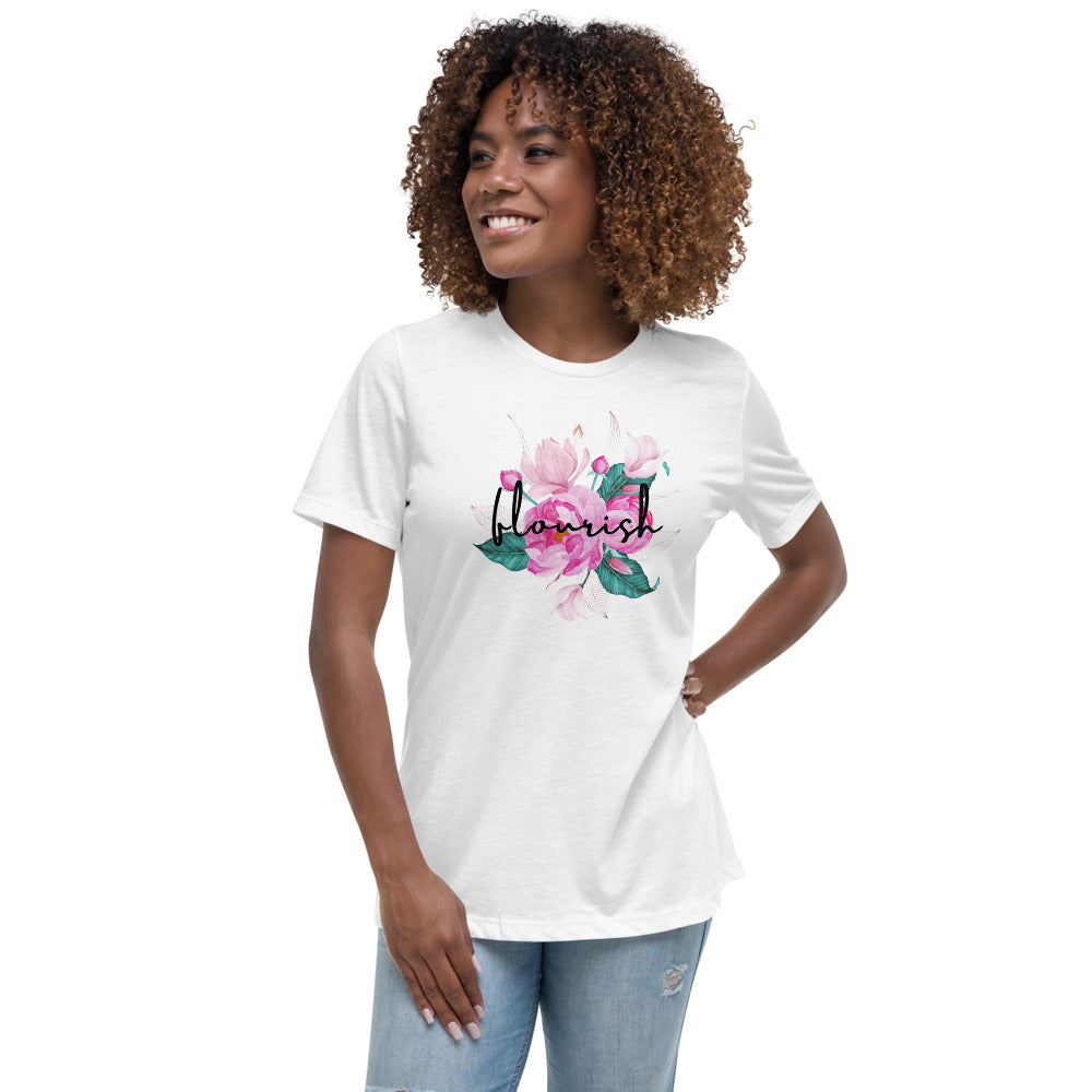 Fall Flourish Women's Relaxed T-Shirt