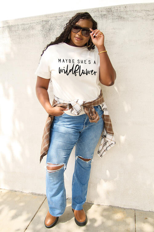 BM TEE A SHE'S A WILDFLOWER graphic T-Shirt