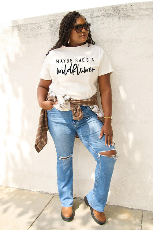 BM TEE A SHE'S A WILDFLOWER graphic T-Shirt