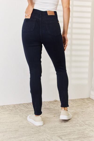 Pants Natural Dyed Tummy Control Skinny Jeans