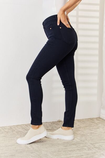Pants Natural Dyed Tummy Control Skinny Jeans